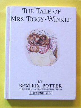 3/$20 Beatrix Potter book Rabbit The Tale of Mrs Tiggy-Winkle